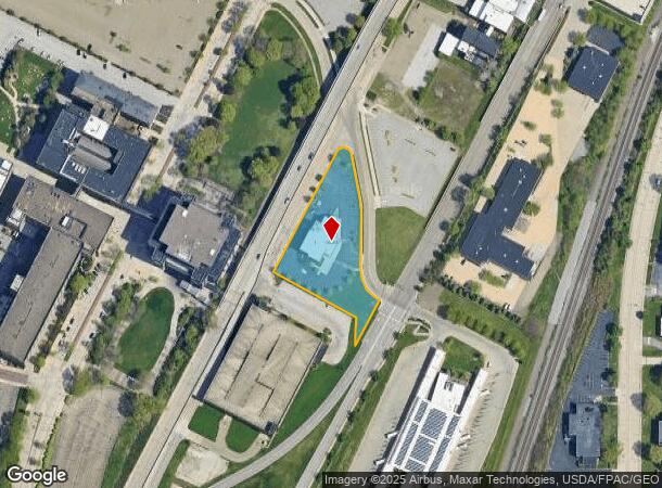  100 Rosa Parks Dr, Akron, OH Parcel Map