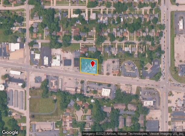 3843 Ridge Rd, Highland, IN Parcel Map
