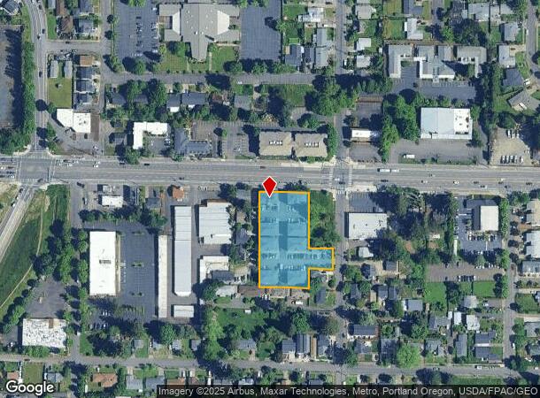  10022 Se Division St, Portland, OR Parcel Map