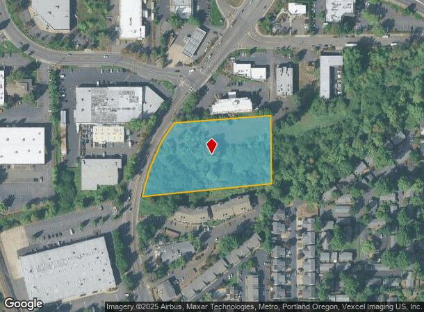 10910 Sw Greenburg Rd, Portland, OR Parcel Map