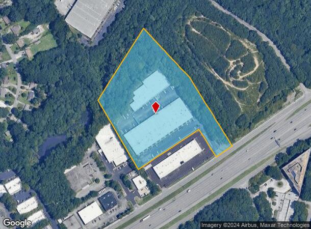  6899 Peachtree Industrial Blvd, Peachtree Corners, GA Parcel Map