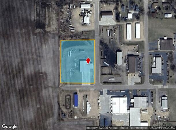 105 Elm St, Colfax, WI Parcel Map