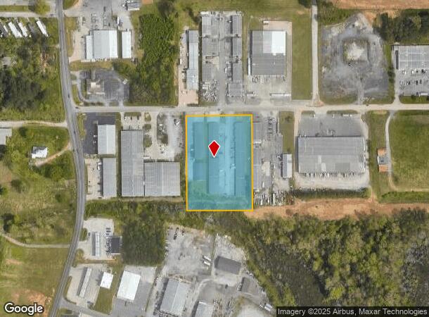  128 Direct Connection Dr, Rossville, GA Parcel Map