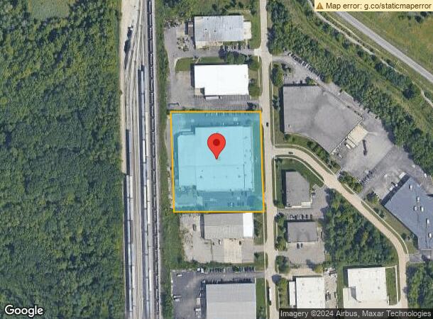  15378 Oakwood Dr, Romulus, MI Parcel Map