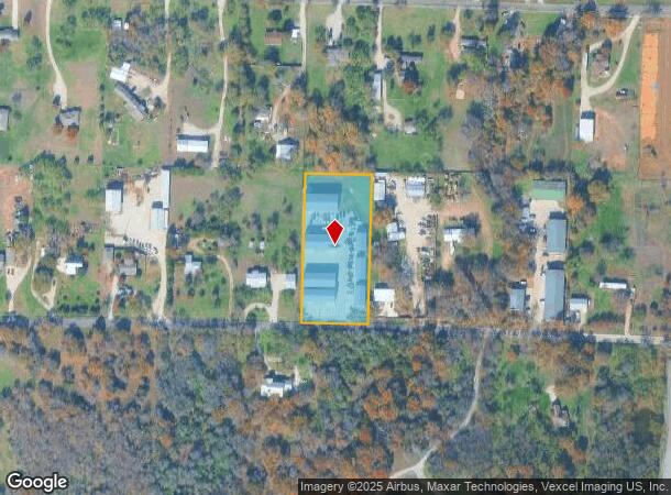  128 W Dickson Ln, Little Elm, TX Parcel Map