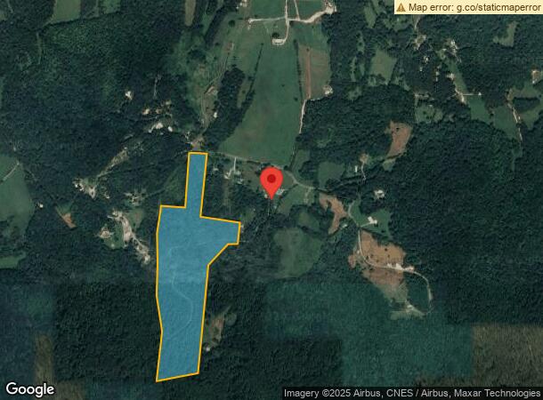  3837 Thomas Cross Rd, Sevierville, TN Parcel Map