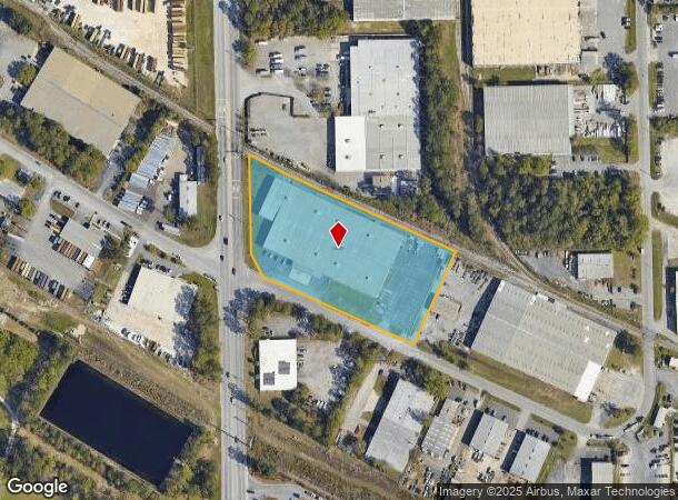  916 Commerce Cir, Hanahan, SC Parcel Map