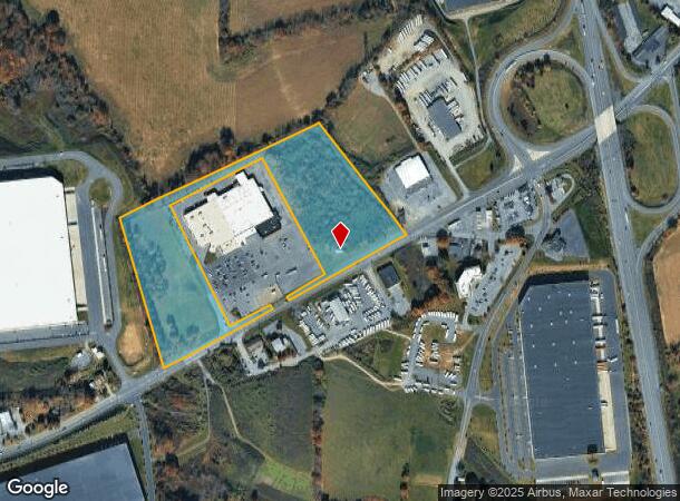 487 E Moorestown Rd, Wind Gap, PA Parcel Map
