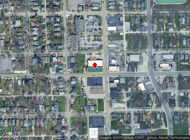  2616 S Calhoun St, Fort Wayne, IN Parcel Map