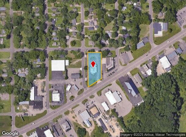  1275 Columbia Ave E, Battle Creek, MI Parcel Map