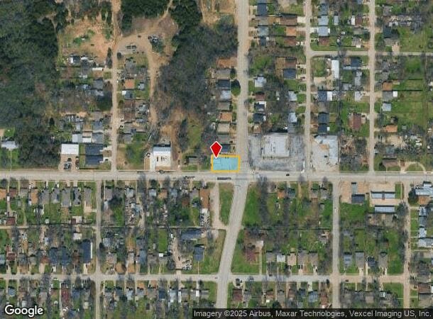  401 N M L King Jr Blvd, Grand Prairie, TX Parcel Map