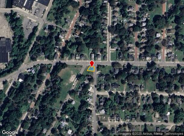  250 Willard St, Jamestown, NY Parcel Map