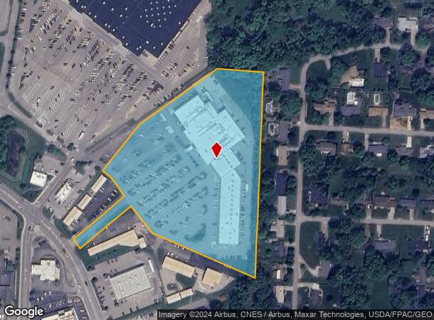  2800 Maple Ave, Zanesville, OH Parcel Map