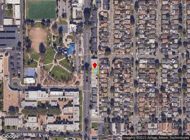  2070 Santa Fe Ave, Long Beach, CA Parcel Map