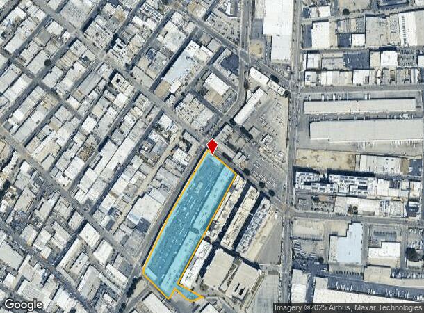 1312 E 7Th St, Los Angeles, CA Parcel Map