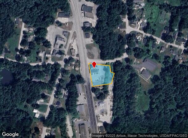  1179 Center St, Auburn, ME Parcel Map