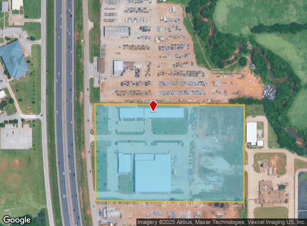 6707 N Interstate Dr, Norman, OK Parcel Map