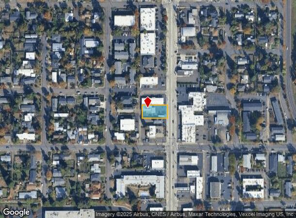  2646 Willamette St, Eugene, OR Parcel Map