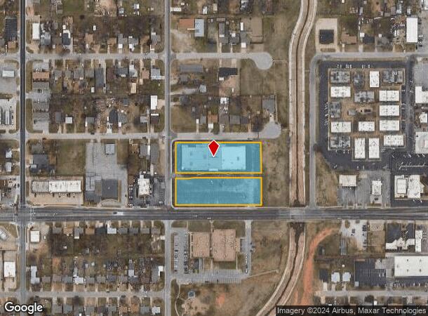  2241 Sw 44Th St, Oklahoma City, OK Parcel Map