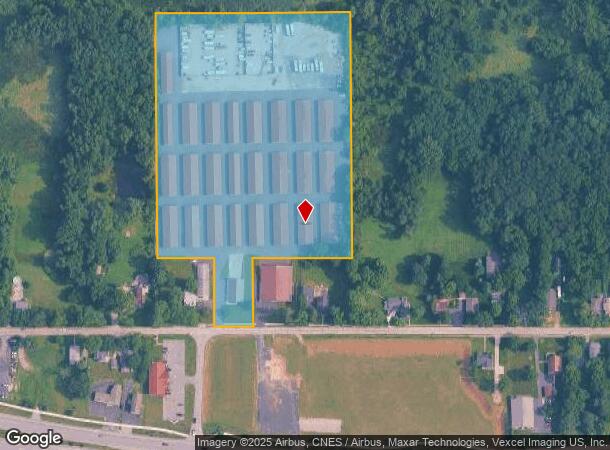 1152 West St, Valparaiso, IN Parcel Map