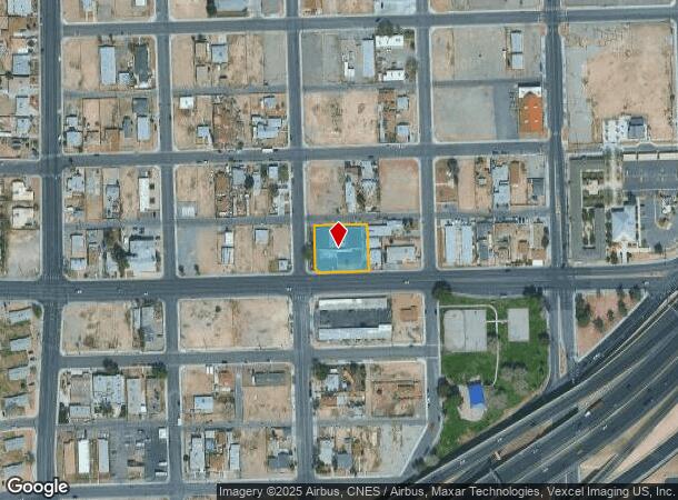  522 W Washington Ave, Las Vegas, NV Parcel Map