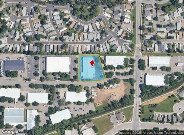  1531 E 11Th St, Loveland, CO Parcel Map