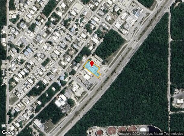  100470 Overseas Hwy, Key Largo, FL Parcel Map