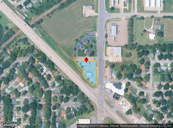 1255 N Rock Rd, Mulvane, KS Parcel Map