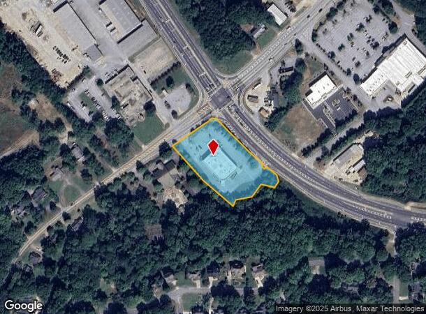 395 Jackson St N, Newnan, GA Parcel Map