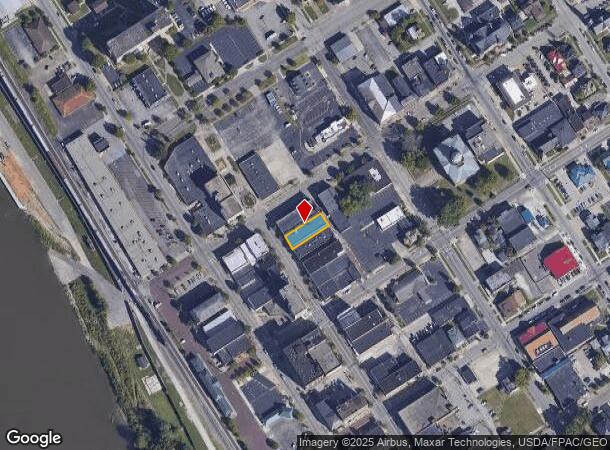 103 S 3Rd St, Ironton, OH Parcel Map