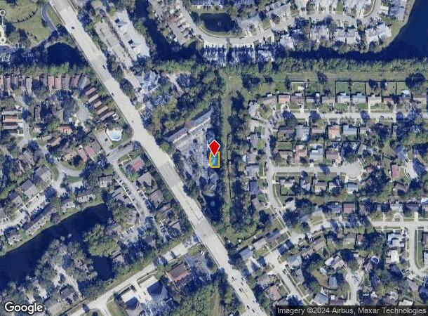  9905 Old St Augustine Rd, Jacksonville, FL Parcel Map