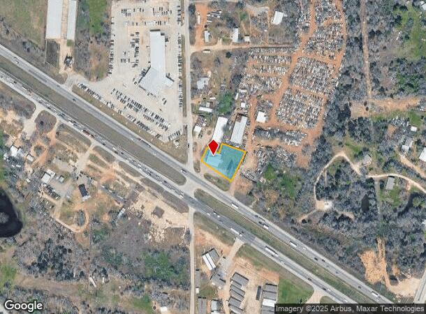 1556 W State Highway 71 W, Cedar Creek, TX Parcel Map