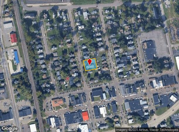 232 Birchwood Ave, Elmira, NY Parcel Map