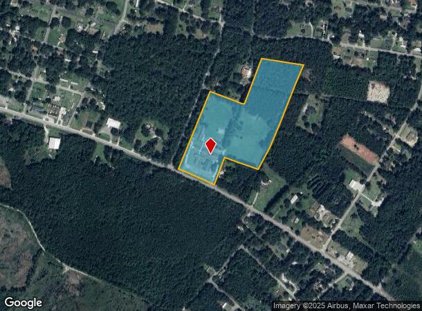  2107 Hampton St, Walterboro, SC Parcel Map