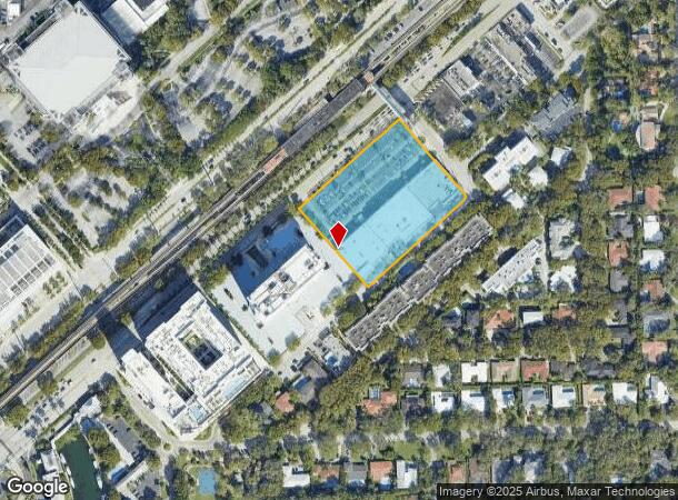  1250 S Dixie Hwy, Coral Gables, FL Parcel Map