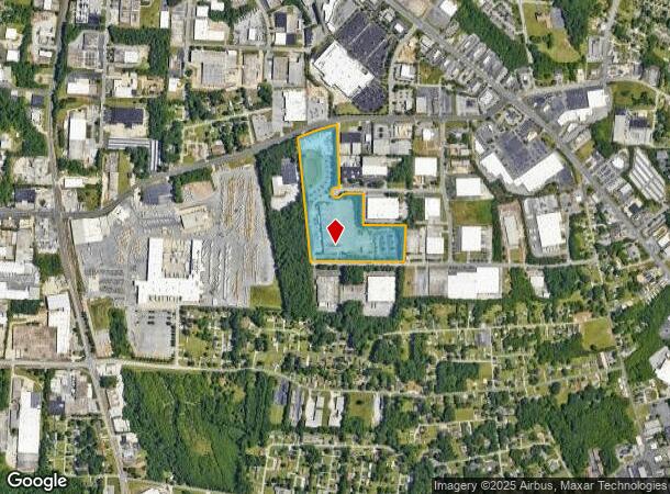  250 Swathmore Ave, High Point, NC Parcel Map