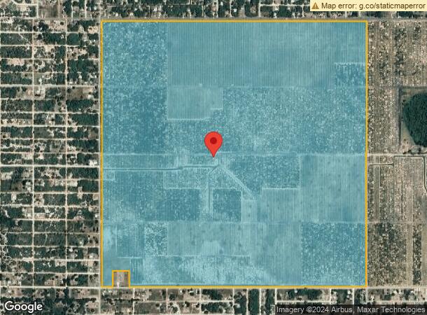  1900 W Taunton Rd, Avon Park, FL Parcel Map