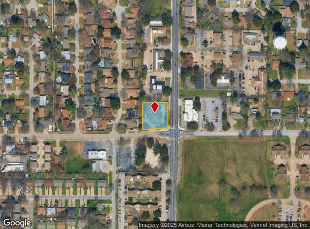 708 N Fielder Rd, Arlington, TX Parcel Map