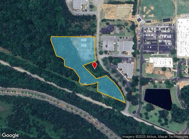  102 Preston Ct, Macon, GA Parcel Map