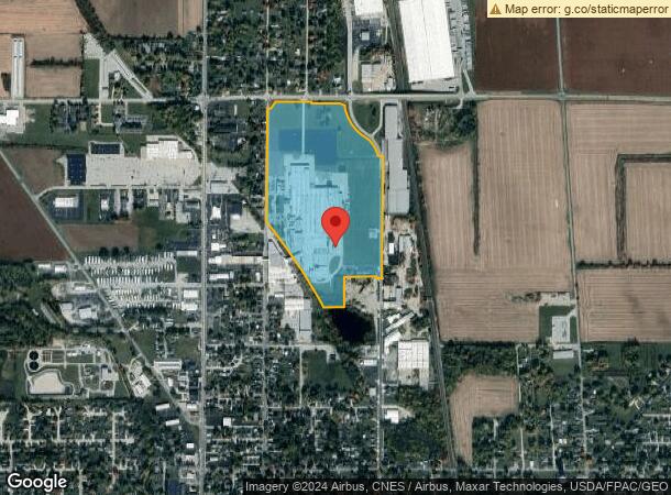  1600 N Union St, Fostoria, OH Parcel Map