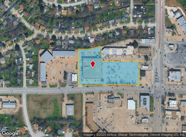 6601 Watauga Rd, Watauga, TX Parcel Map