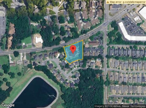  4608 Lower Roswell Rd, Marietta, GA Parcel Map