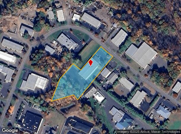 124 Commerce Way, South Windsor, CT Parcel Map
