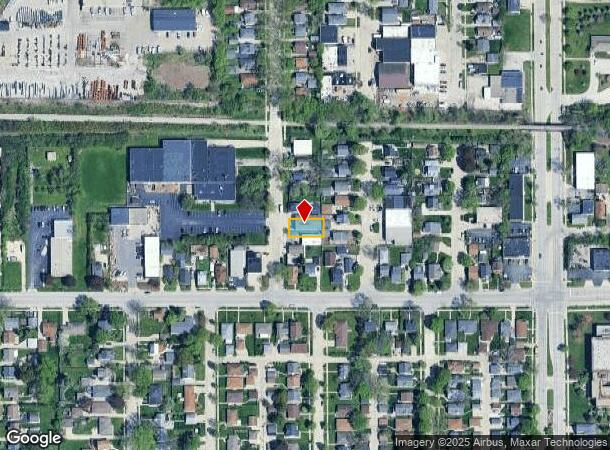  662 S 94Th Pl, Milwaukee, WI Parcel Map