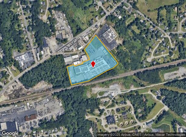 1 Venus Way, Attleboro, MA Parcel Map