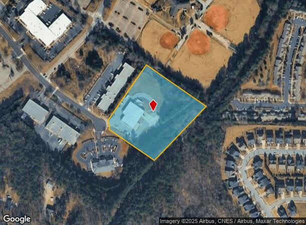  305 Capcom Ave, Wake Forest, NC Parcel Map