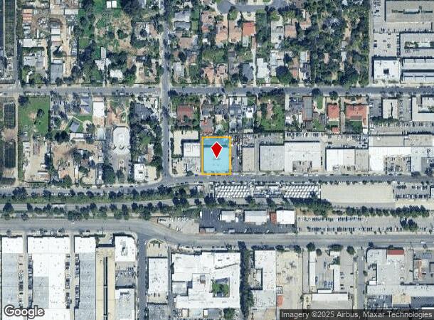  18627 Topham St, Tarzana, CA Parcel Map