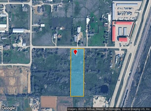17013 Cardinas Rd, Justin, TX Parcel Map