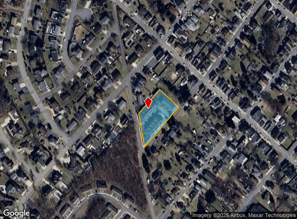 Edith St Lenape St, Old Forge, PA Parcel Map