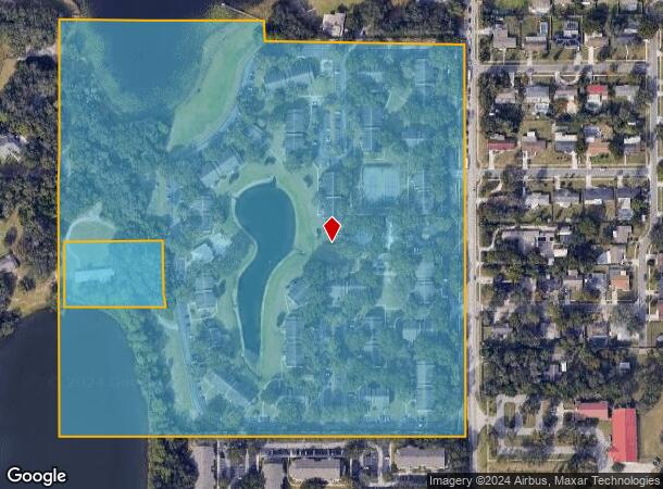  1701 Lake Chapman Dr, Brandon, FL Parcel Map